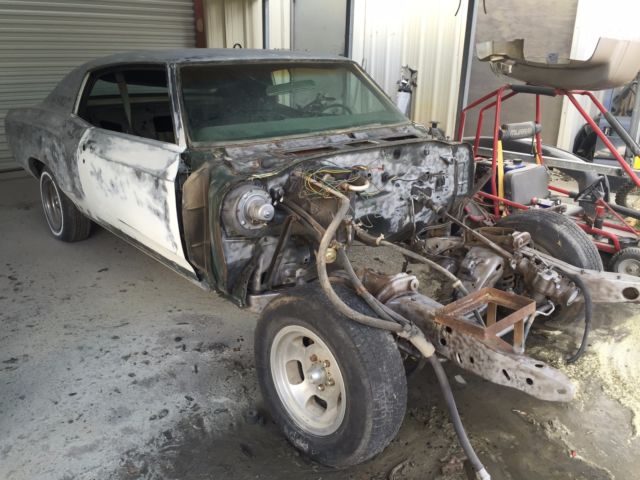 1970 BLACK Chevrolet Monte Carlo COUPE