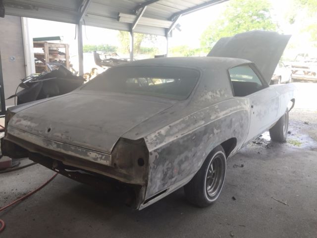 1970 BLACK Chevrolet Monte Carlo COUPE