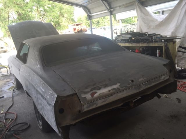 1970 BLACK Chevrolet Monte Carlo COUPE