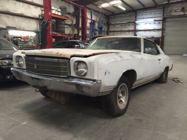 1970 BLACK Chevrolet Monte Carlo COUPE