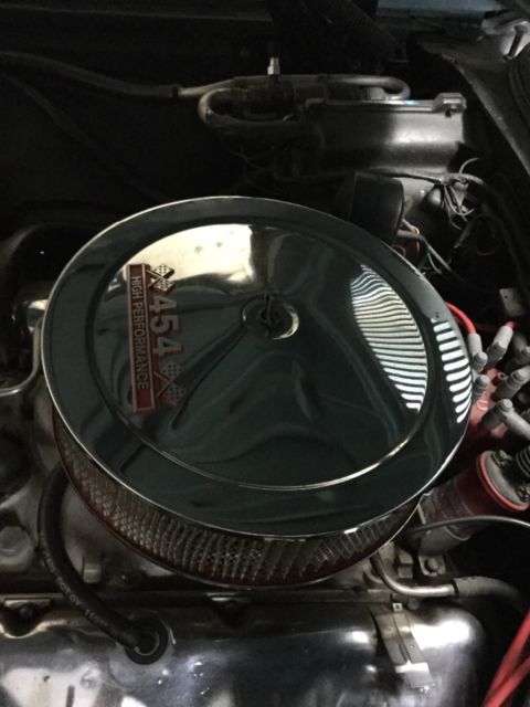 1970 Blue Chevrolet Monte Carlo Coupe