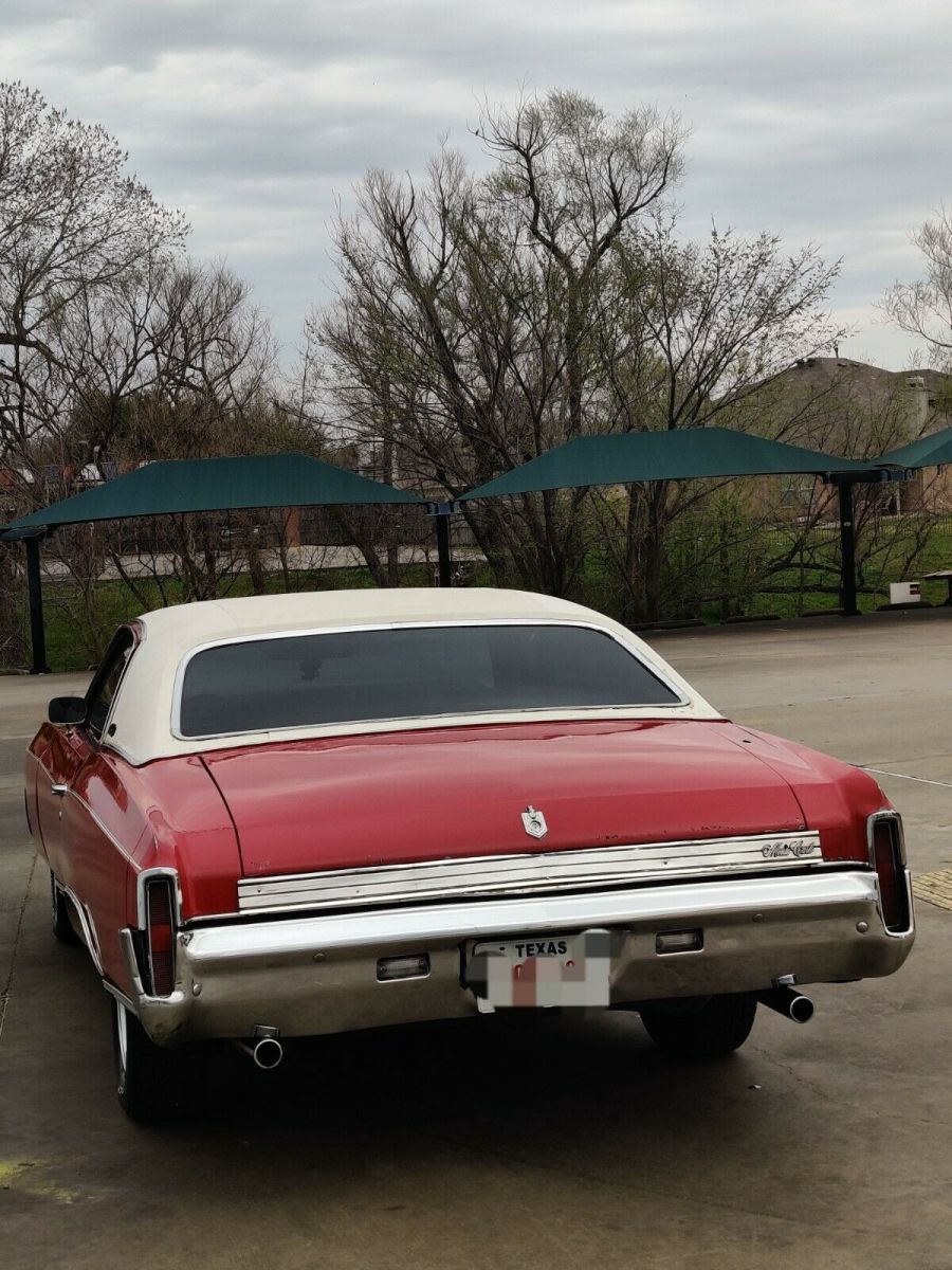1970 Red Chevrolet Monte Carlo Coupe