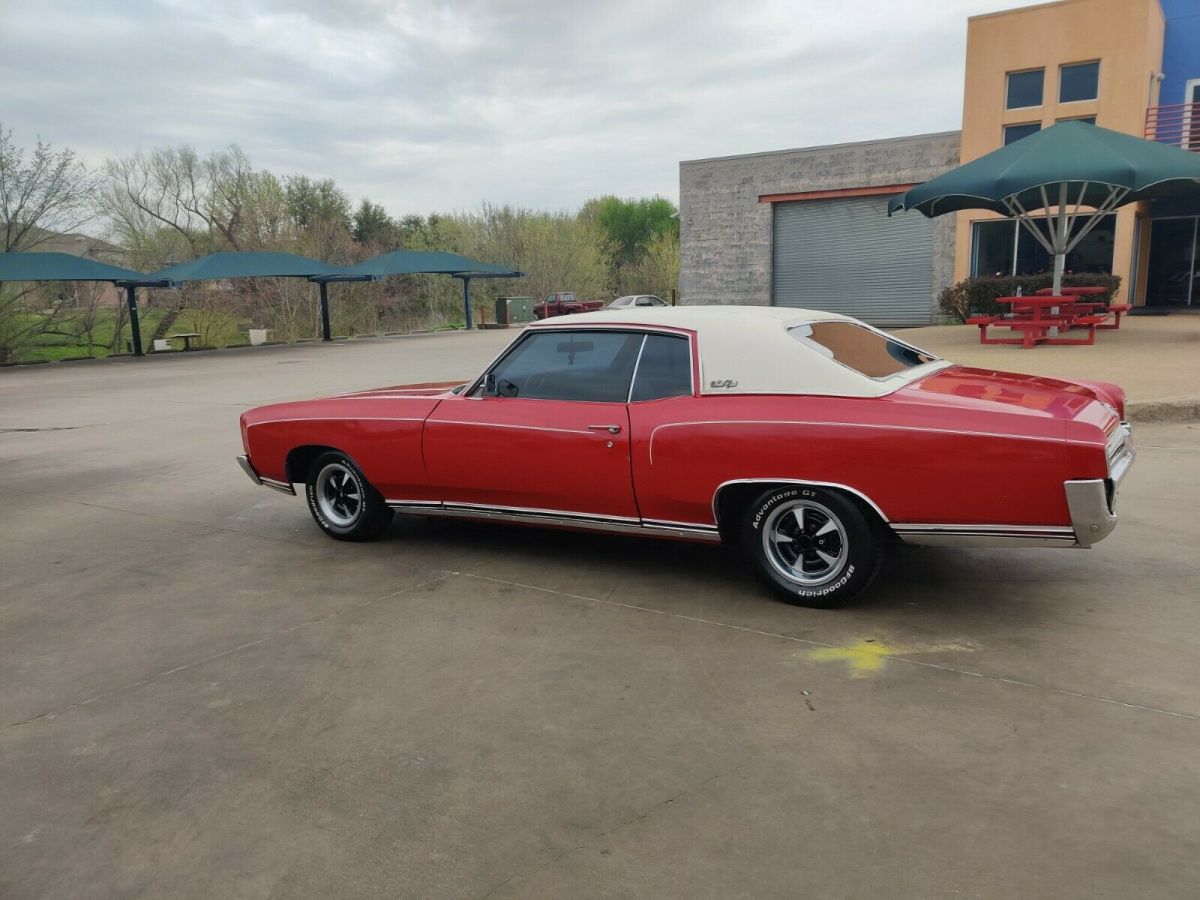 1970 Red Chevrolet Monte Carlo Coupe
