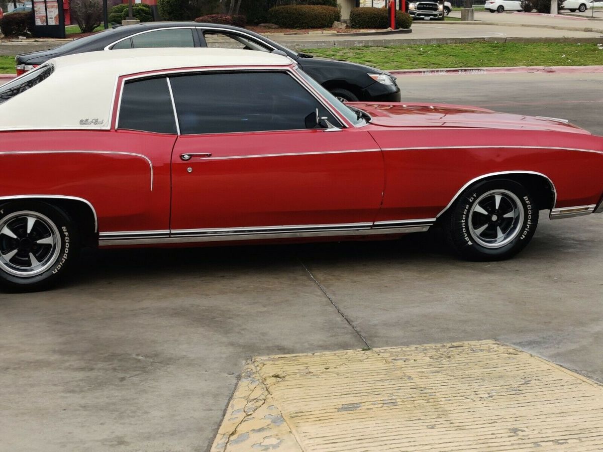 1970 Red Chevrolet Monte Carlo Coupe
