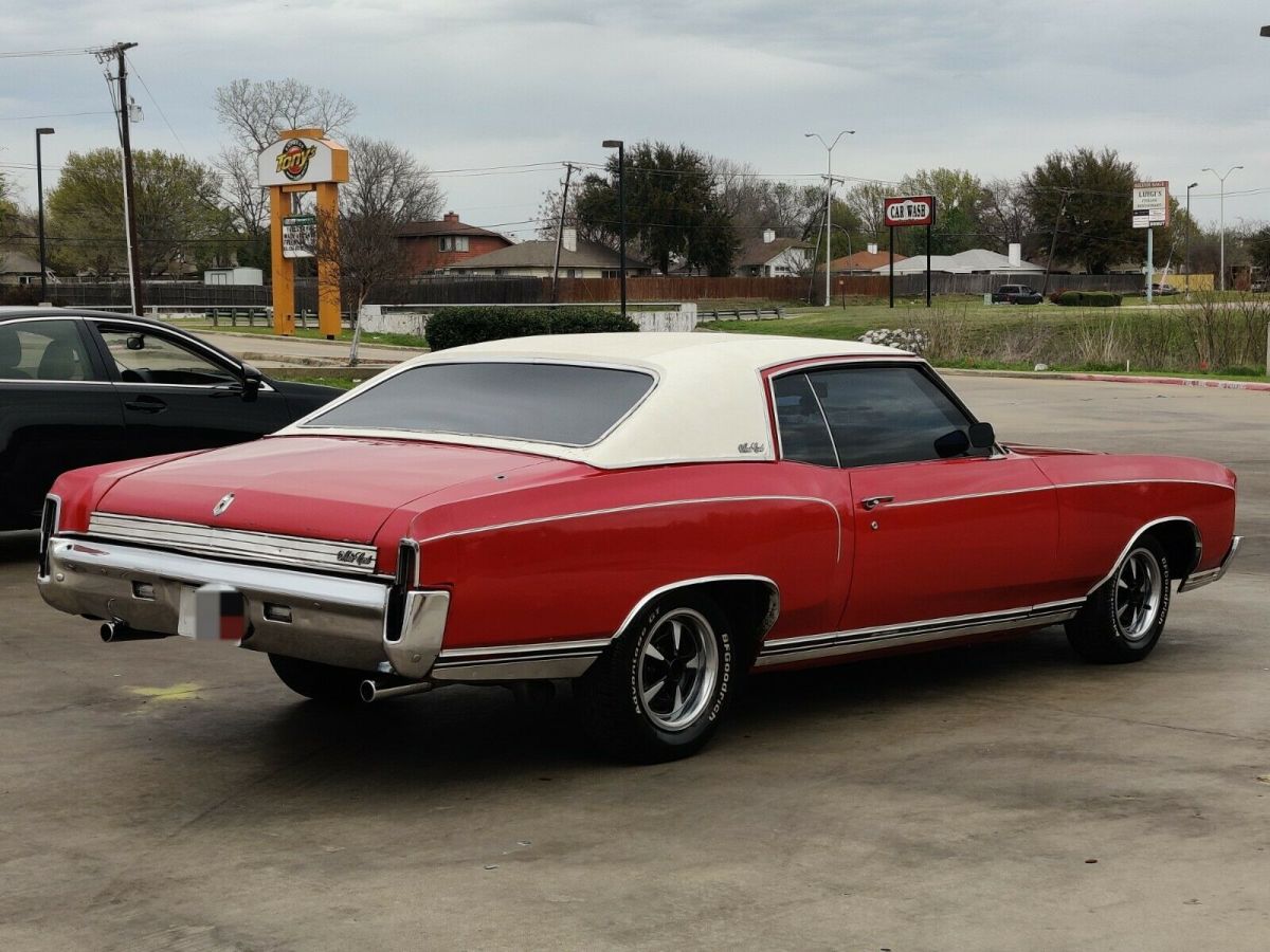 1970 Red Chevrolet Monte Carlo Coupe