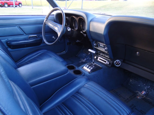 1970 Blue Ford Mustang Coupe