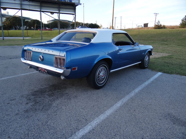 1970 Blue Ford Mustang Coupe