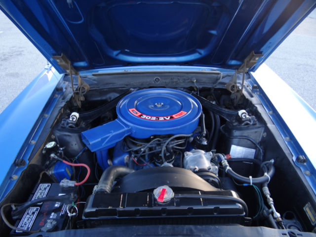 1970 Blue Ford Mustang Coupe