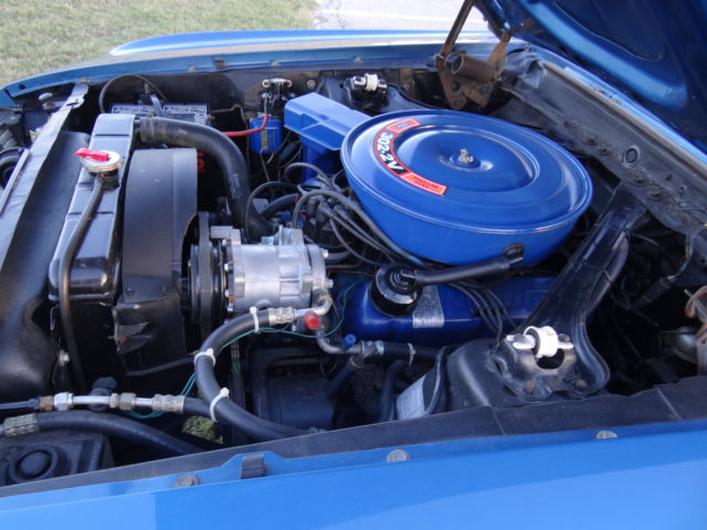 1970 Blue Ford Mustang Coupe