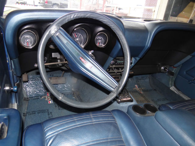 1970 Blue Ford Mustang Coupe