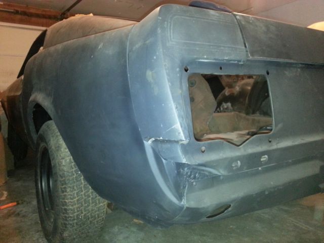 1970 Black Ford Mustang Fastback