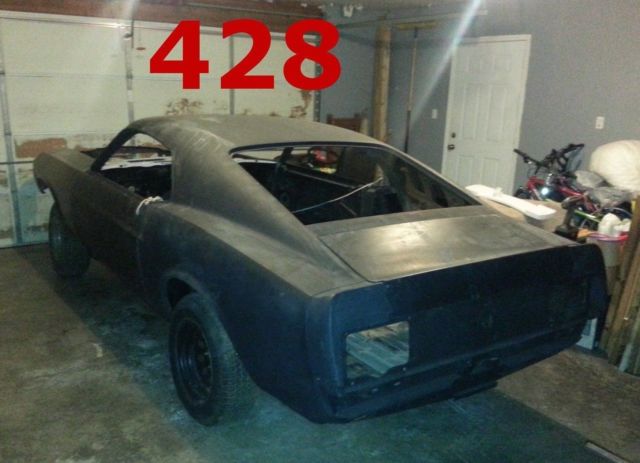 1970 Black Ford Mustang