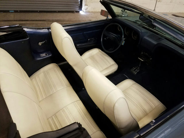 1970 Blue Ford Mustang Convertible