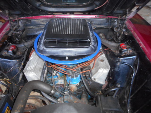 1970 Red Ford Mustang Convertible