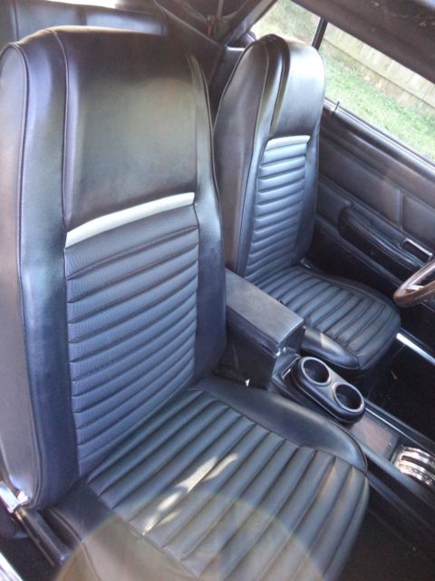 1970 Blue Ford Mustang Convertible