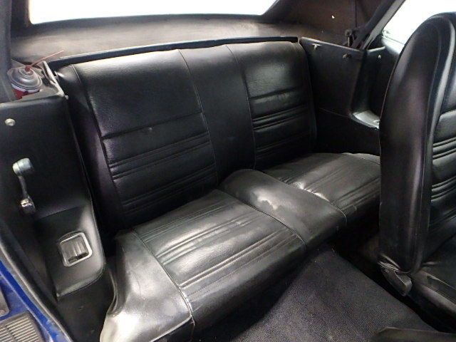 1970 Blue Ford Mustang Convertible