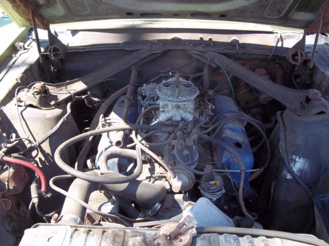 1970 Green Ford Mustang Convertible