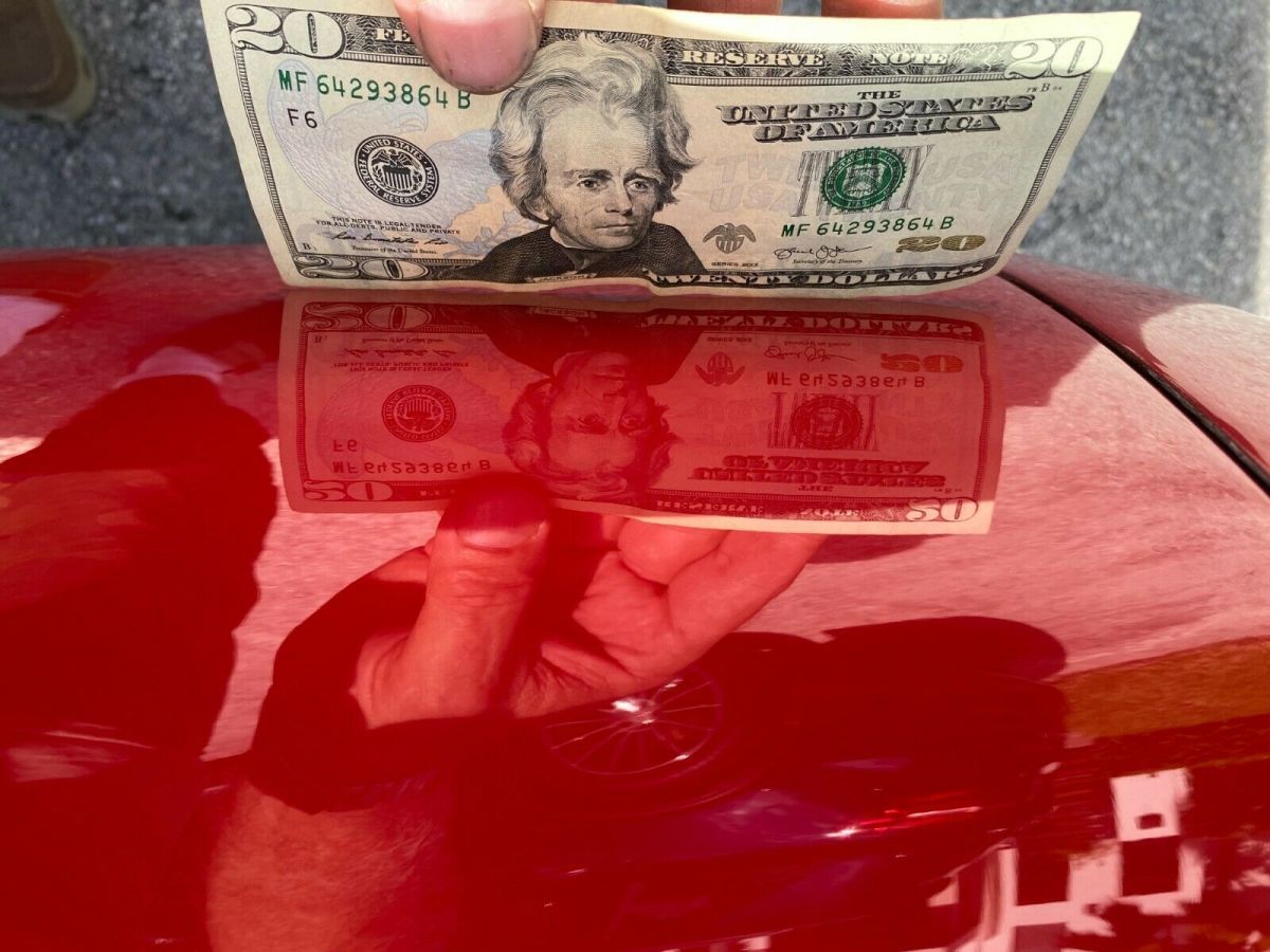 1970 Red Ford Mustang Convertible