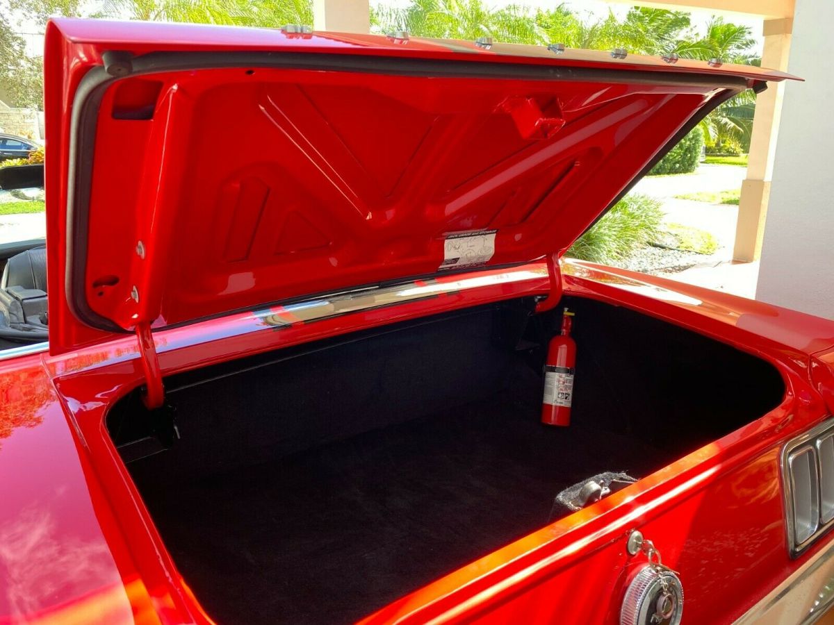 1970 Red Ford Mustang Convertible