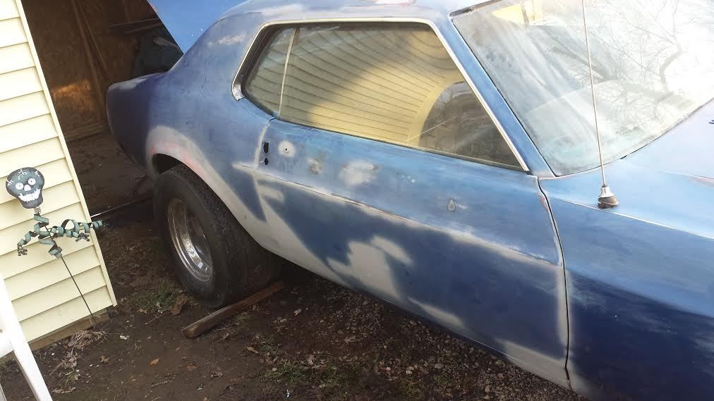 1970 Black Ford Mustang Coupe