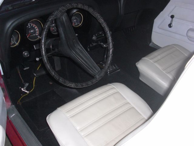 1970 Red Ford Mustang Coupe