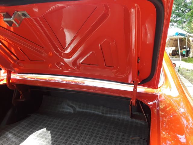 1970 Orange Ford Mustang Coupe