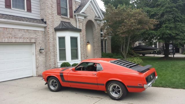 1970 Calypso Coral Ford Mustang Fastback