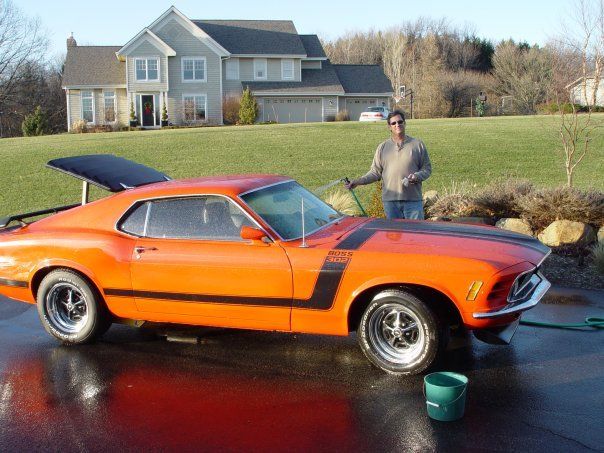 1970 Calypso Coral Ford Mustang Fastback