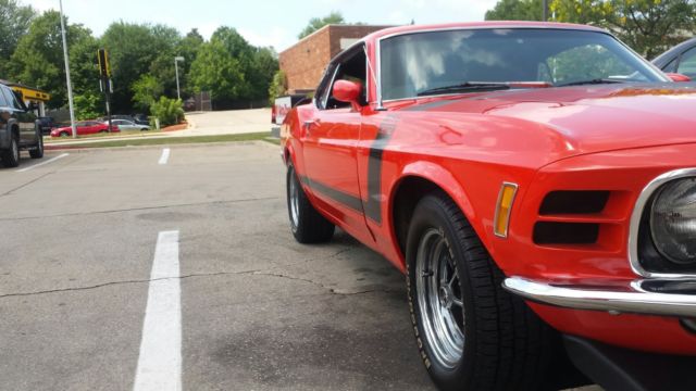 1970 Calypso Coral Ford Mustang Fastback