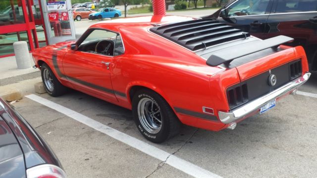1970 Calypso Coral Ford Mustang Fastback