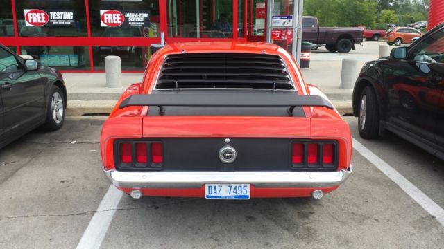 1970 Calypso Coral Ford Mustang Fastback