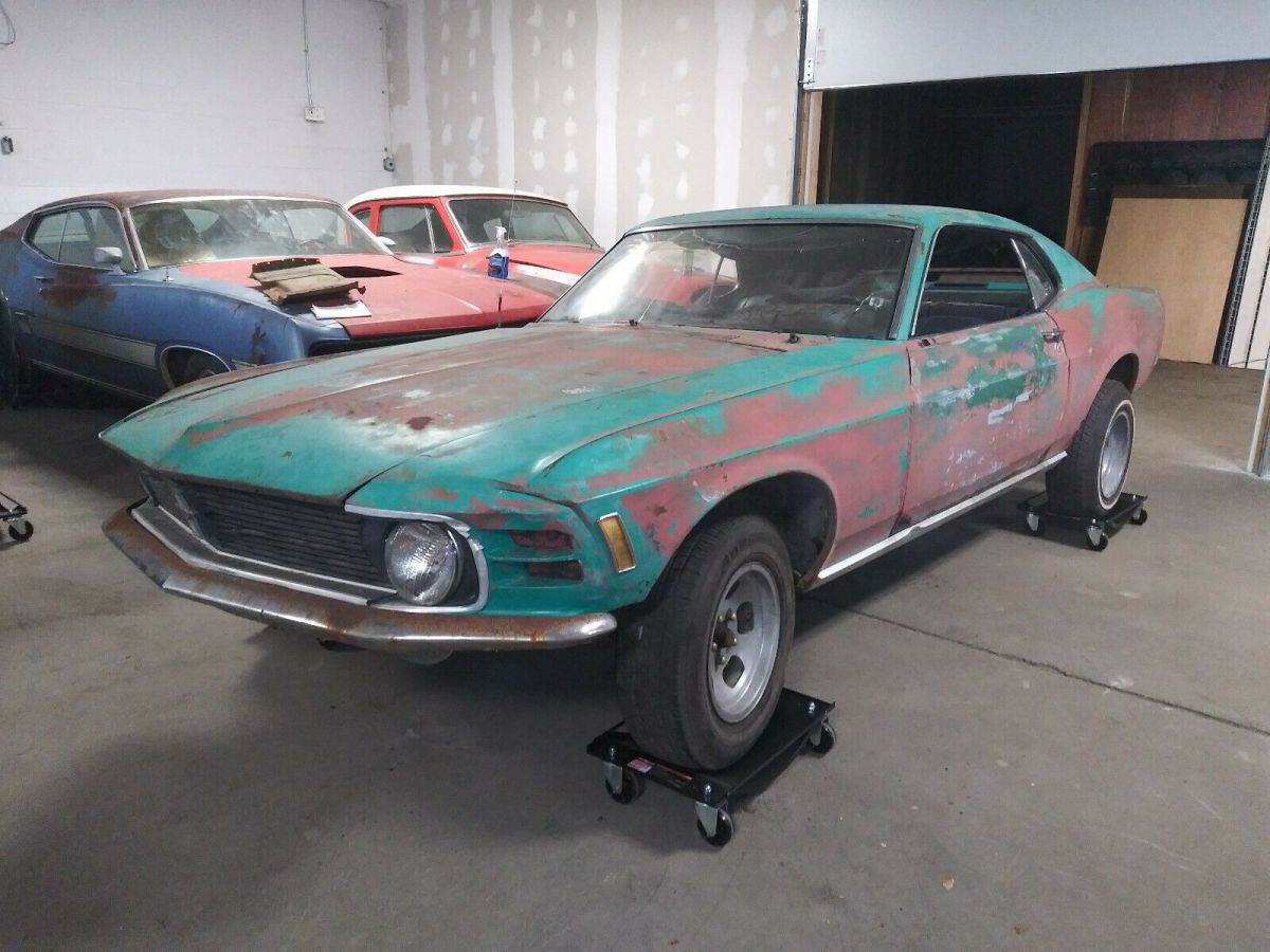 1970 GRABBER GREEN Ford Mustang Fastback