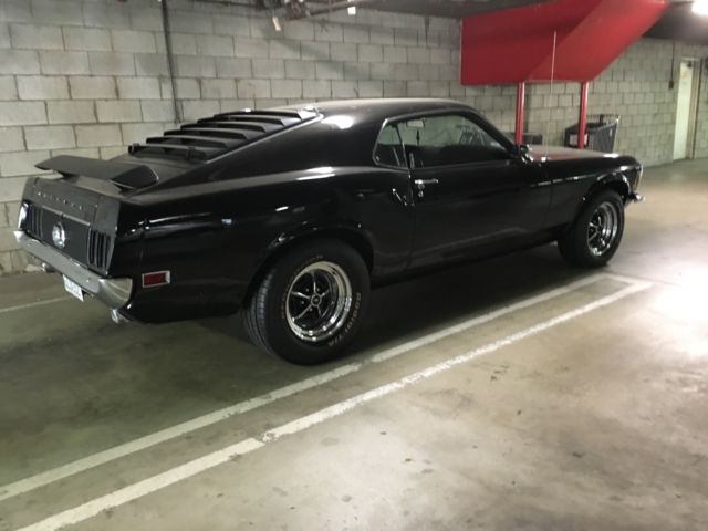 1970 Black Ford Mustang Fastback