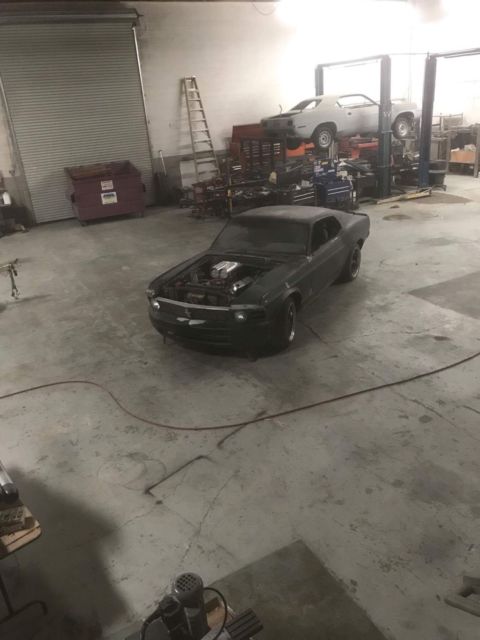 1970 Black Ford Mustang Fastback