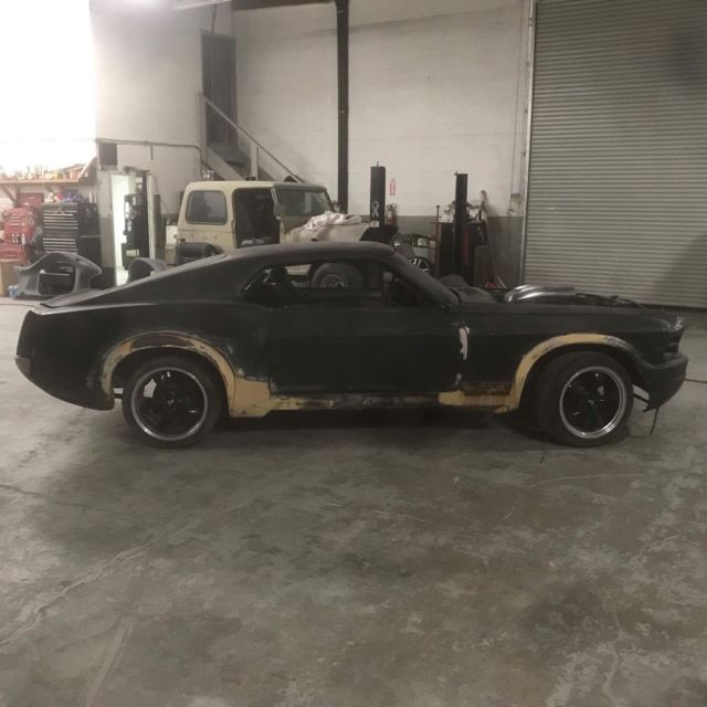 1970 Black Ford Mustang Fastback