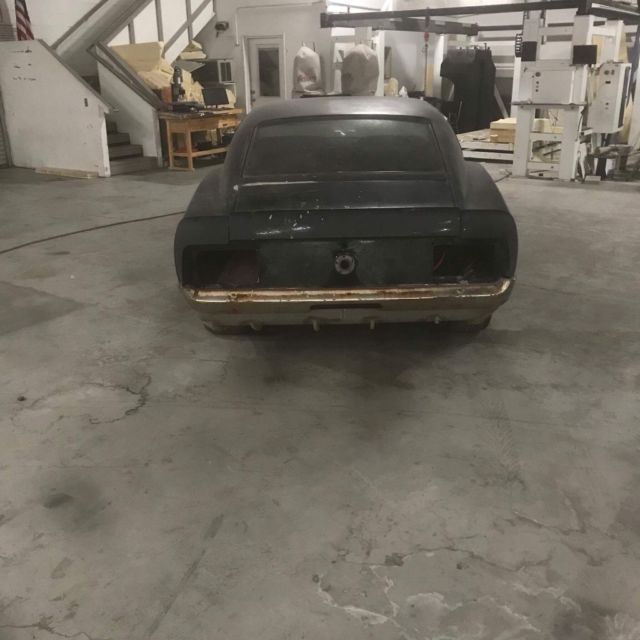 1970 Black Ford Mustang Fastback