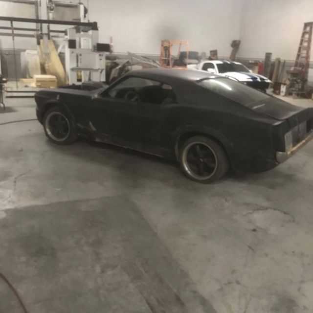 1970 Black Ford Mustang Fastback