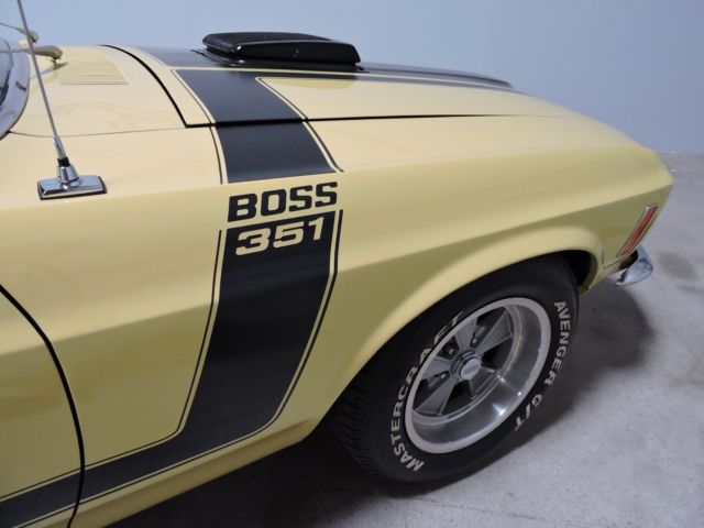1970 Yellow Ford Mustang Coupe