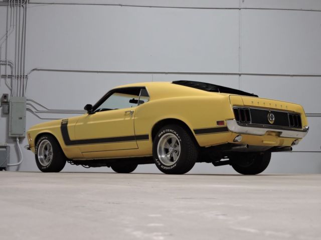 1970 Yellow Ford Mustang Coupe