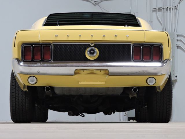 1970 Yellow Ford Mustang Coupe