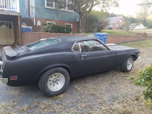1970 Black Ford Mustang Fastback