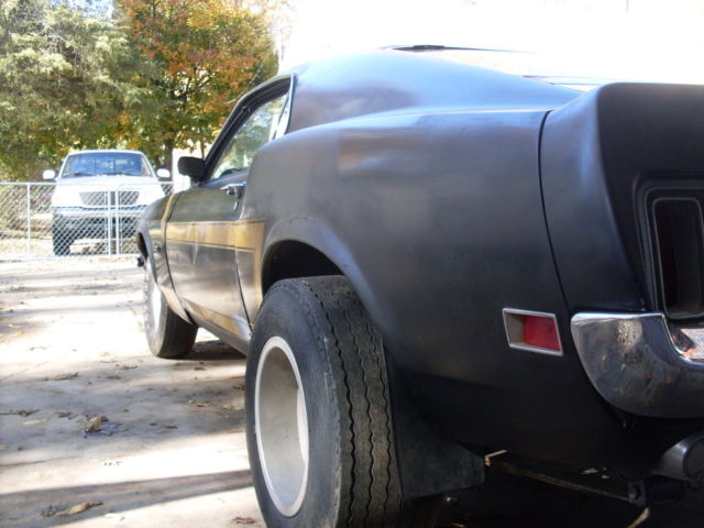 1970 Black Ford Mustang