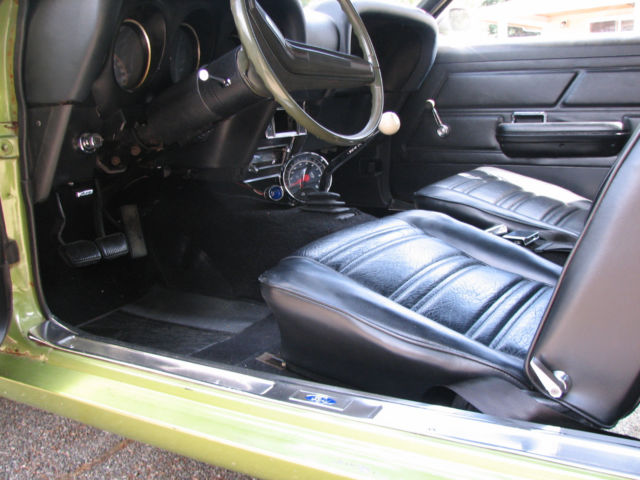 1970 Green Ford Mustang fastback