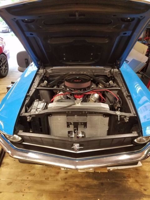 1970 Grabber Blue Ford Mustang Fastback
