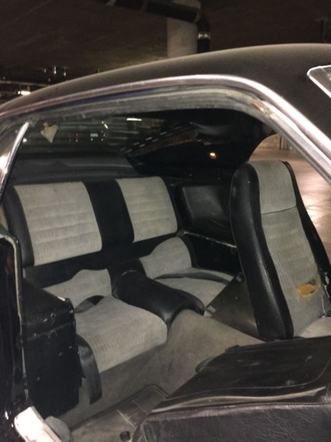 1970 Black Ford Mustang Fastback