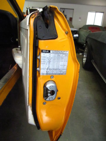 1970 Factory Grabber Orange Ford Mustang Fastback sportsroof