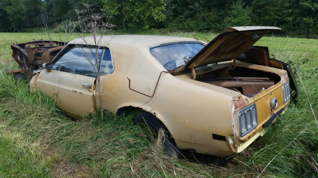 1970 Red Ford Mustang Coupe