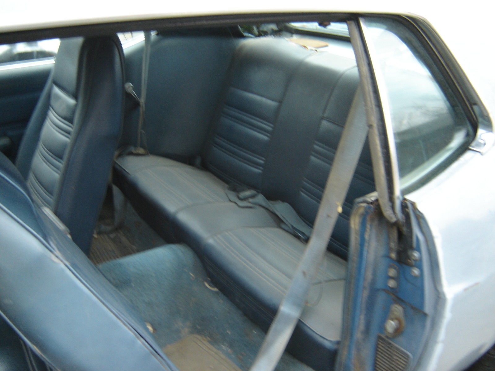 1970 primer gray Ford Mustang