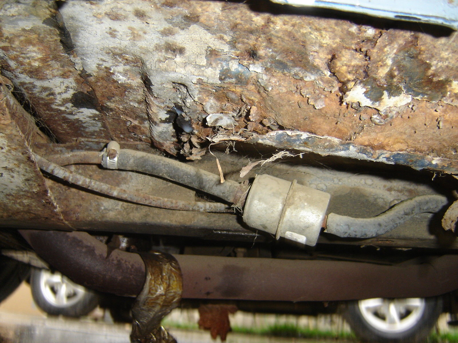 1970 primer gray Ford Mustang