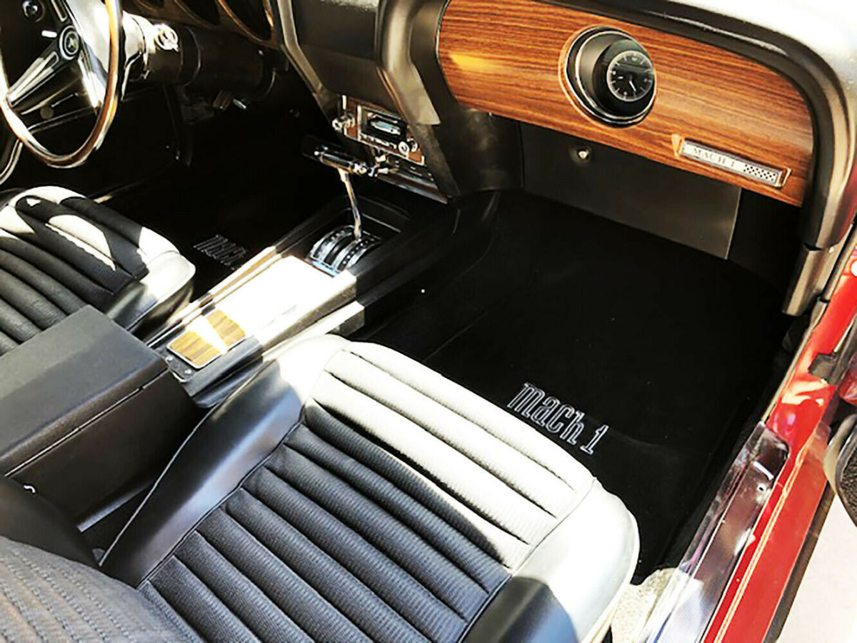 1970 Red Ford Mustang Fastback